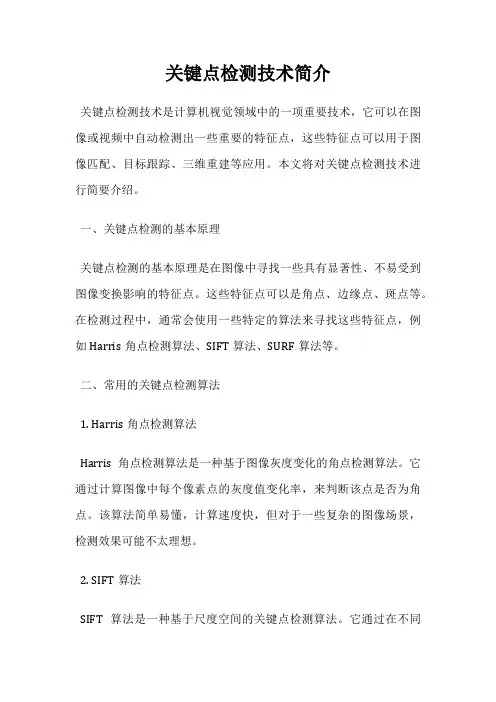 关键点检测技术简介