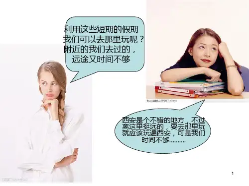 西安旅游线路设计PPT课件