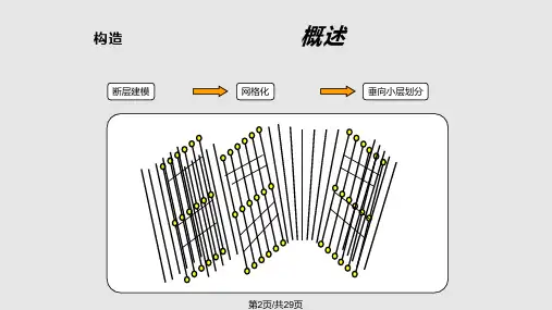 Petrel入门培训速模型地震属性提取