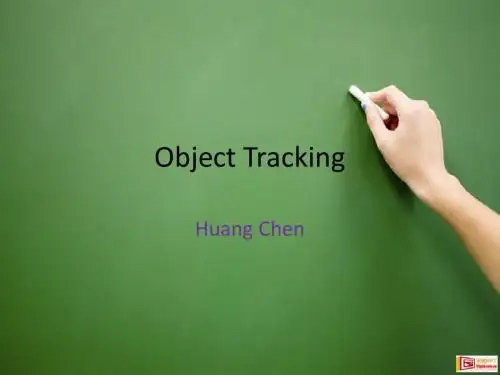object tracking