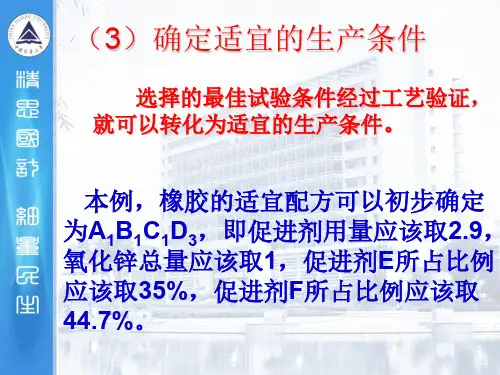 多指标正交试验设计2