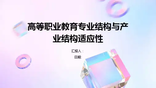 高等职业教育专业结构与产业结构适应性