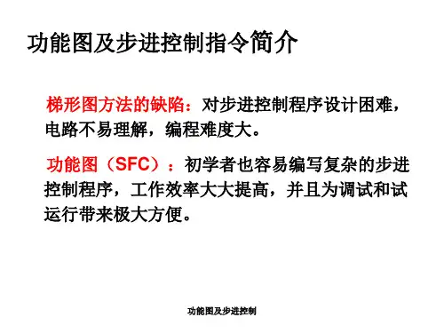 功能图及步进控制课件