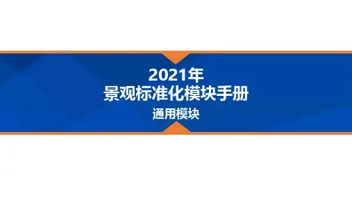 景观全套标准化内容-通用-车行路模块