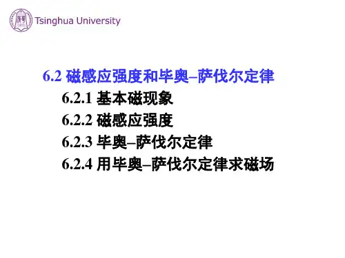 6.2磁感应强度和毕奥-萨伐尔定律