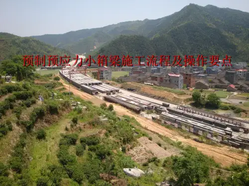 预制预应力小箱梁施工流程及操作要点