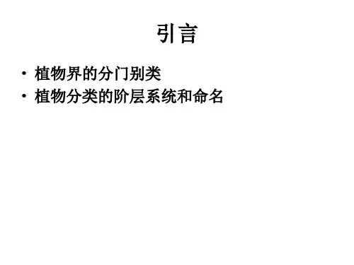第1章 蓝藻门