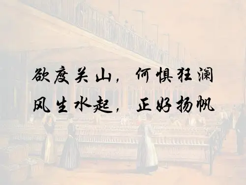 人民版高中历史必修二专题五第3课“蒸汽”的力量 (23)