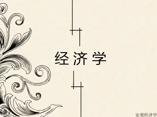 经济学-微观经济学-财政政策和货币政策