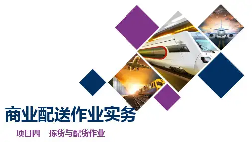 商业配送作业实务教学课件拣货与配货作业