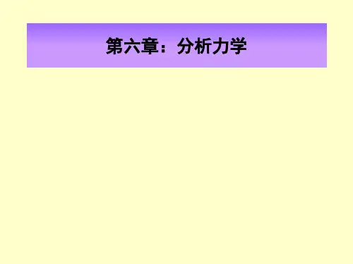 理论力学第六章-