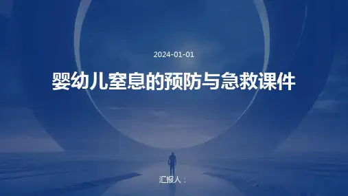 婴幼儿窒息的预防与急救课件