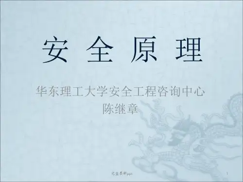 安全原理ppt课件