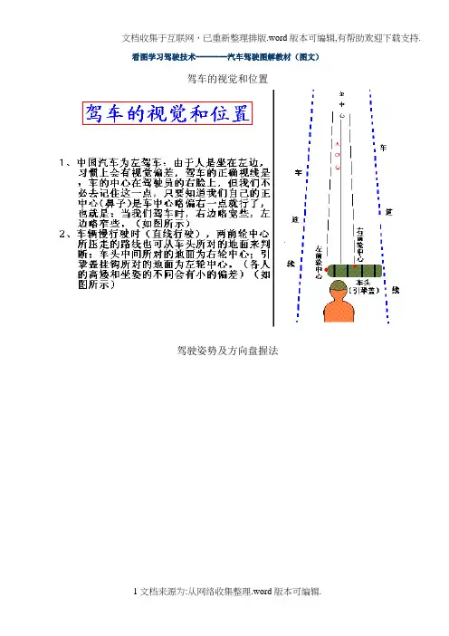 汽车驾驶图文解说