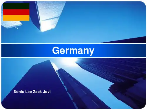 Germany德国介绍PPT