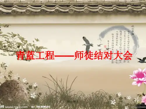 完整版青蓝工程.ppt