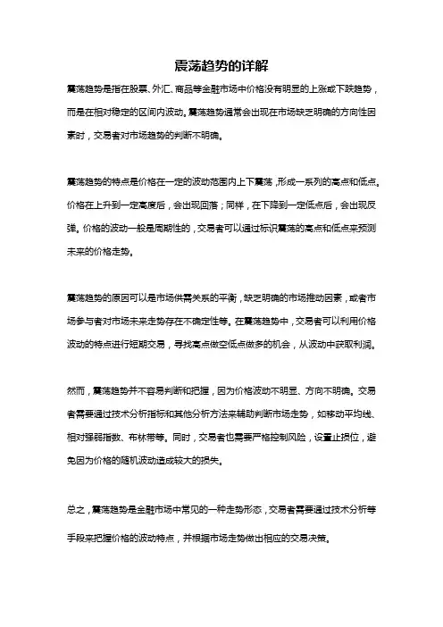 震荡趋势的详解