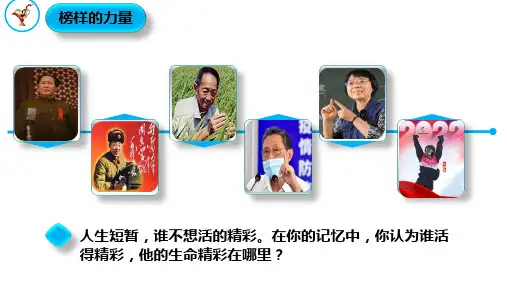 部编版道德与法治七年级上册10.2 活出生命的精彩 课件(共19张PPT)