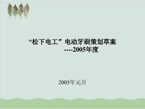 电动牙刷市场营销报告PPT课件(42页)