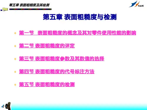 001 PPT, 表面粗糙度与检测