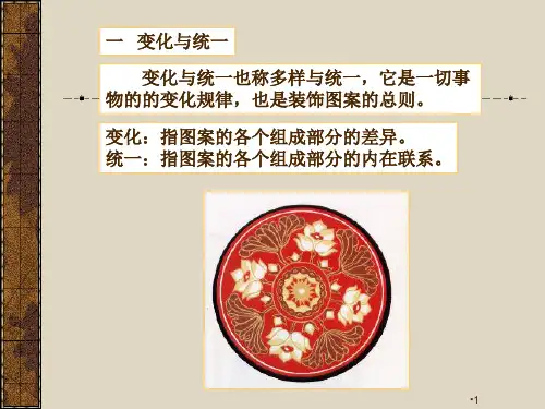 装饰图案形式法则
