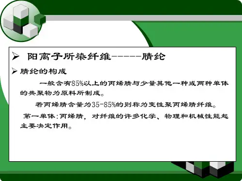 第十一章阳离子染料