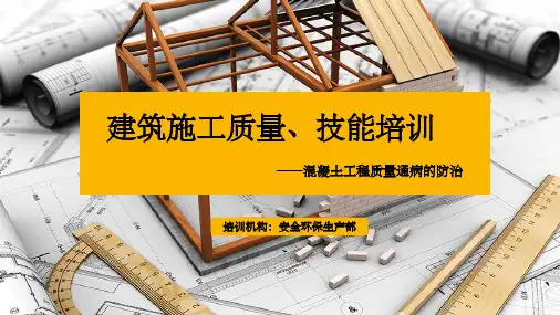 质量通病混凝土工程培训