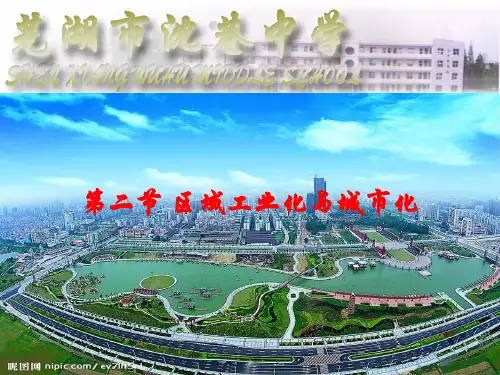第二节区域工业化与城市化