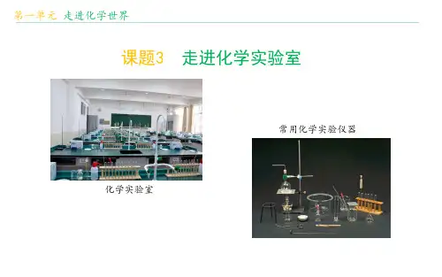 2020化学新课堂九年级上册：第1单元 走进化学世界课题3 走进化学实验室