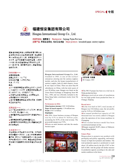 福建恒安集团有限公司