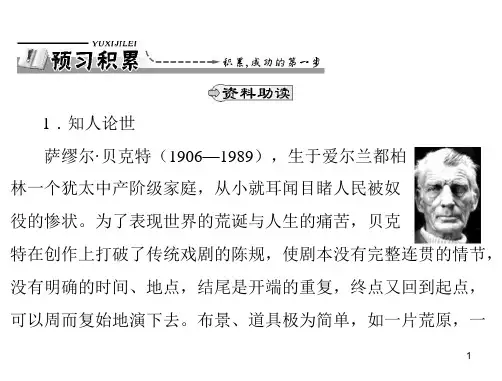 第3单元戏剧13等待戈多节选