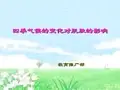 四季气候的变化对肌肤的影响