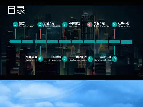 影视项目策划方案PPTPPT32页25620
