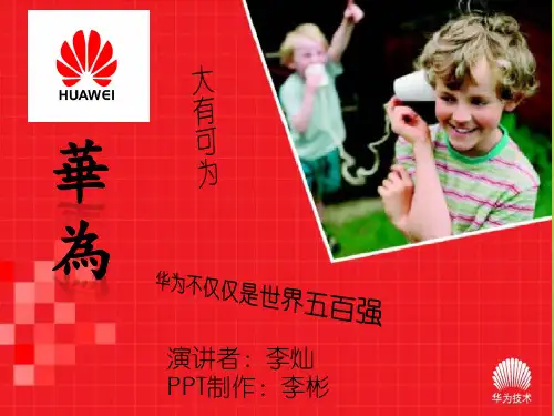 华为管理学案例演示ppt资料重点
