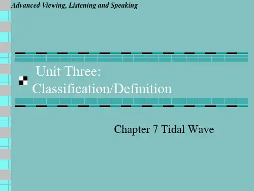 高级视听说Unit3, Chapter7 new
