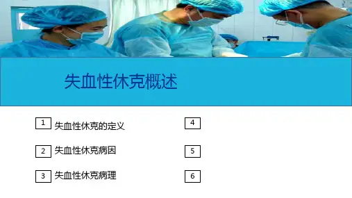 外科休克病人的护理—失血性休克病人的护理(护理课件)