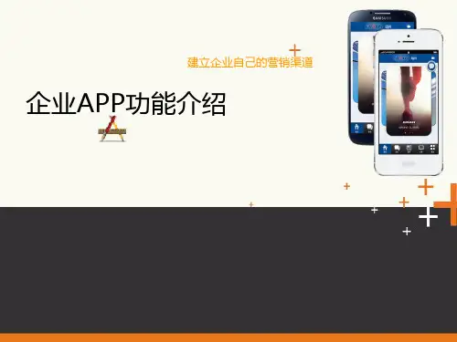 APP功能概要