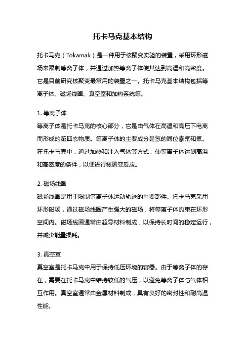 托卡马克基本结构
