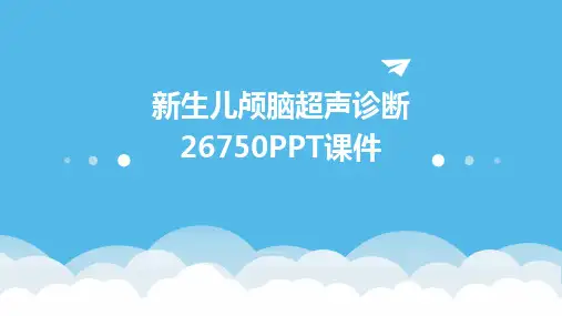 2024新生儿颅脑超声诊断26750PPT课件