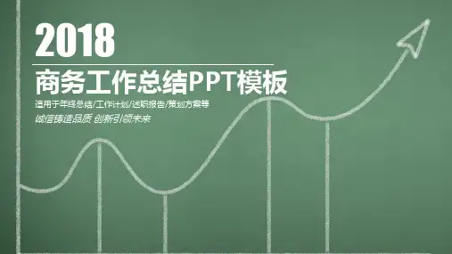 销售经理年终总结工作计划PPT模板