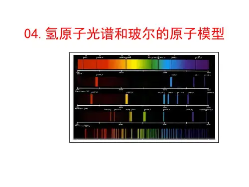 氢原子光谱和玻尔的原子模型(高中物理教学课件)完整版3