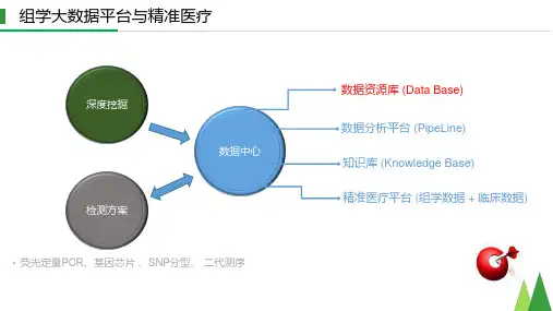 组学大数据平台与精准医疗