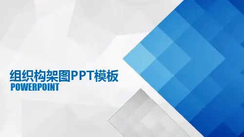 生产销售企业组织架构图ppt