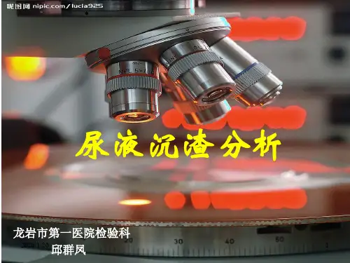 尿液有形成分分析(完整版)PPT参考课件