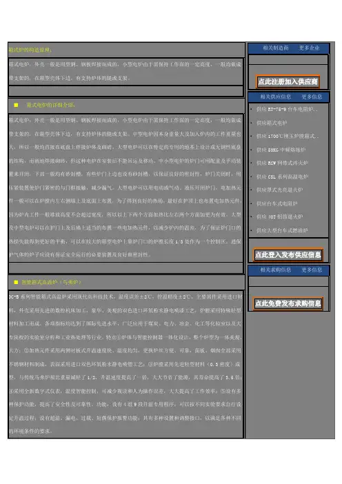 箱式炉的构造原理