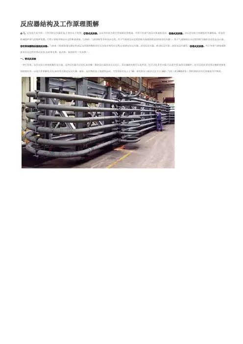 反应器结构及工作原理图解