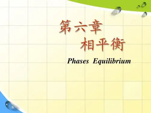 物理化学 第六章