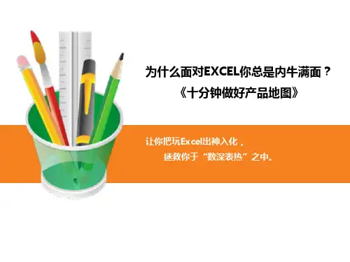 教你十分钟做好产品地图-妍姐出品