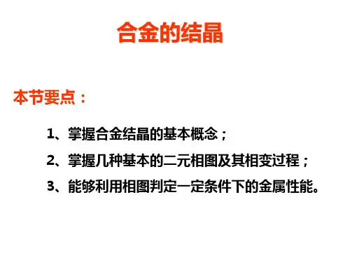 二元合金相图(很好很强大)
