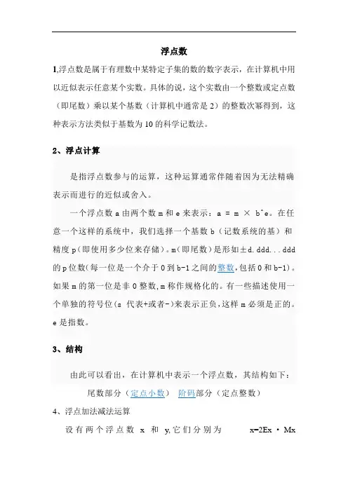 浮点数